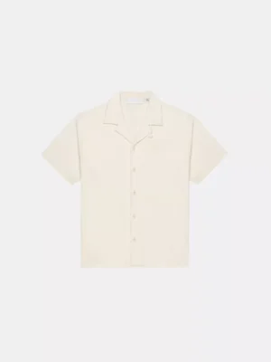 Croyez fraternite towelling shirt off-white