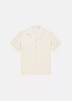 Croyez fraternite towelling shirt off-white