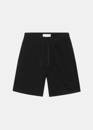 Croyez fraternite towelling shorts black