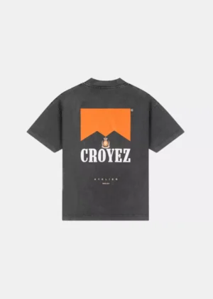 Croyez fumes amalfi t-shirt acid wash