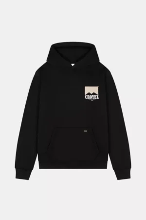 Croyez fumes hoodie black/beige
