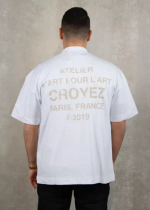 Croyez gallery grunge t-shirt white
