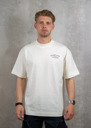 Croyez oversized fraternite t-shirt off-white