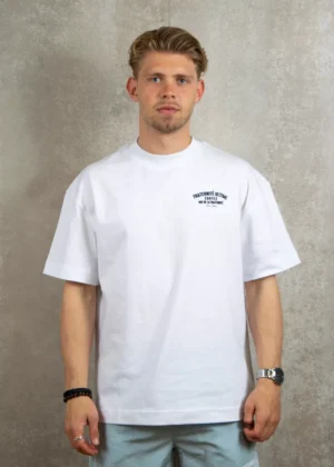 Croyez oversized fraternite t-shirt white