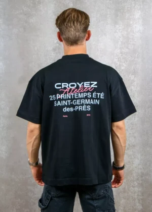 Croyez printemps t-shirt black