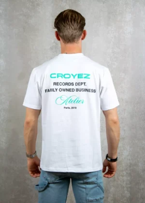 Croyez records t-shirt white