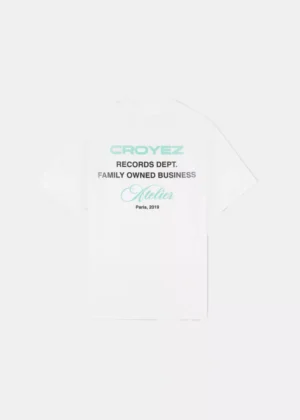 Croyez records t-shirt white