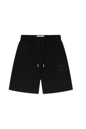 Croyez ribbed shorts black