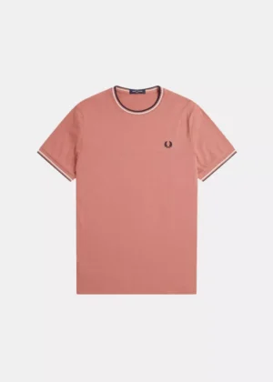Fred Perry m1588 y63 pttpnk/ecru/navy