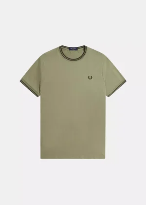 Fred Perry m1588 y64 olivmnt/ngtgreen