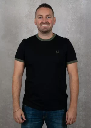 Fred Perry m3519 w90 black/lr wgre