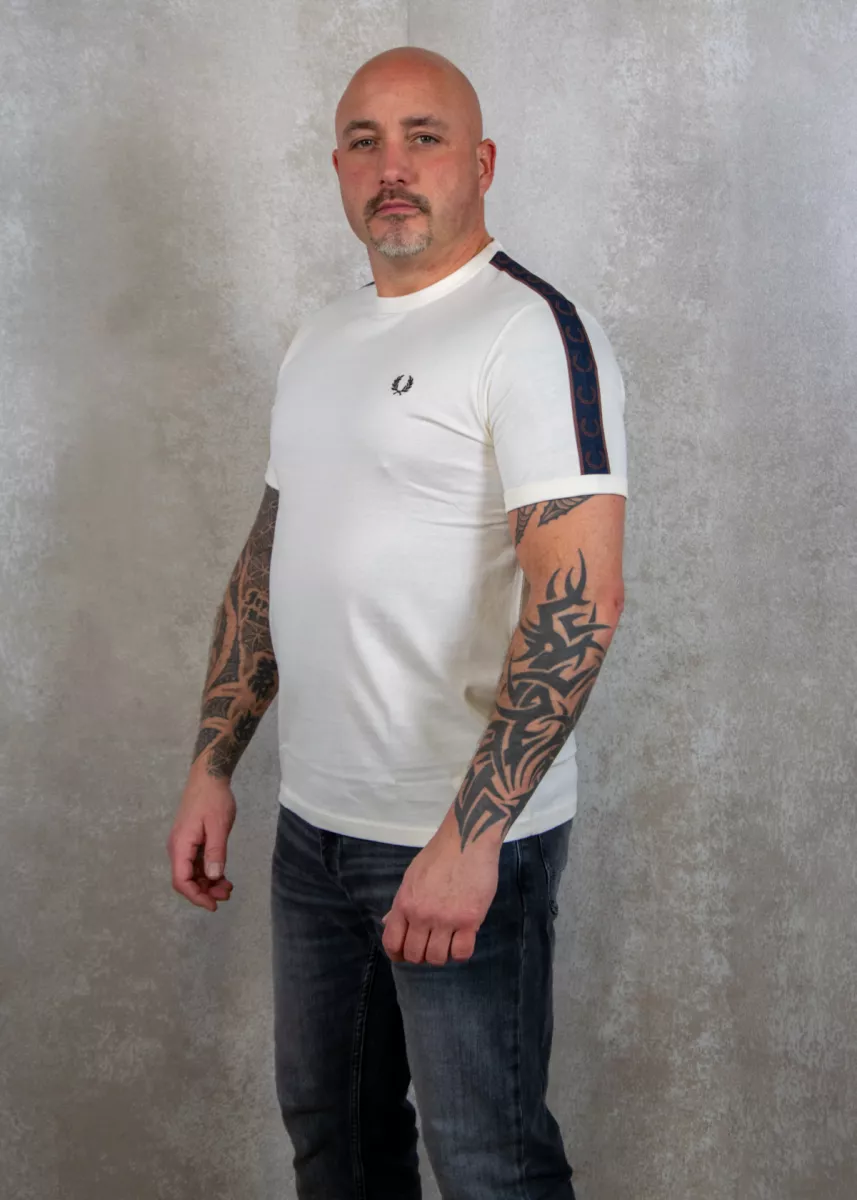 Fred Perry m4613 x81 ecru/crntnrdbrck