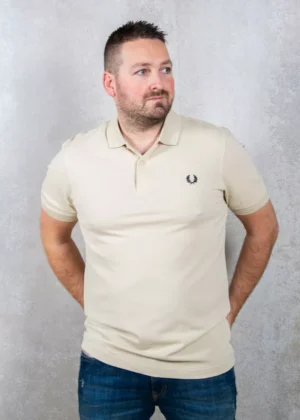 Fred Perry m6000 t04 oatmeal/black