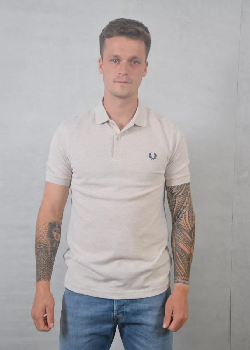 Fred Perry m6000 w50 porridge marl/anchor grey