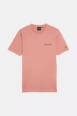 Lyle & Scott ts2007v x775 ash red/jet black