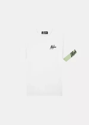 Malelions captain t-shirt 2.0 white
