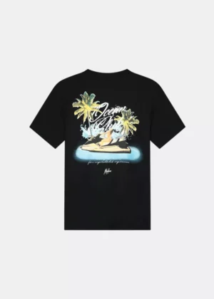 Malelions jetski t-shirt black