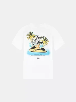 Malelions jetski t-shirt white