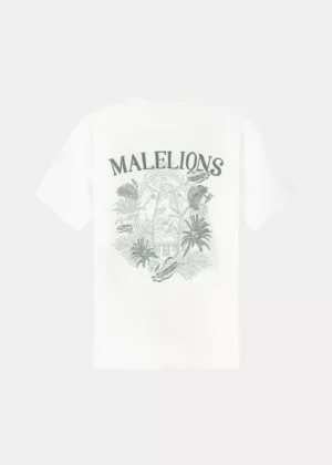 Malelions jungle t-shirt white