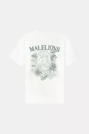 Malelions jungle t-shirt white