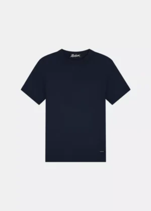 Malelions knitted t-shirt navy