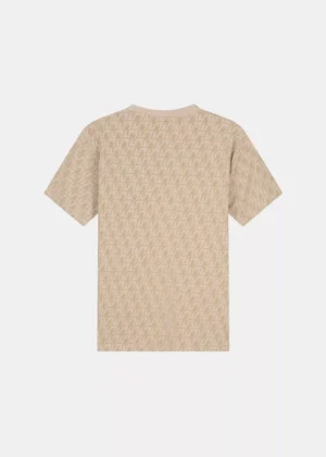 Malelions monogram t-shirt taupe