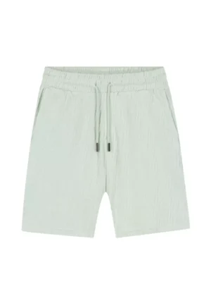 Malelions monogram towelling shorts pale aqua