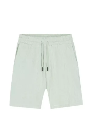 Malelions monogram towelling shorts pale aqua