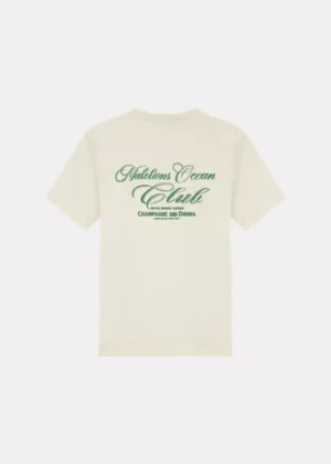 Malelions ocean club t-shirt off-white