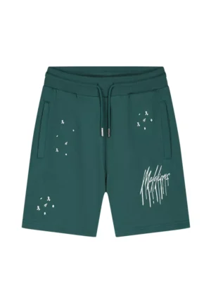 Malelions painter shorts petrol green