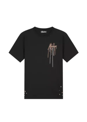 Malelions painter t-shirt black