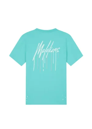 Malelions painter t-shirt bright blue