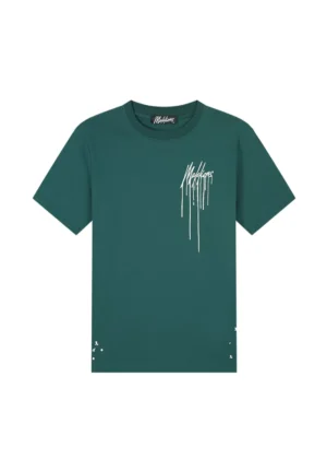 Malelions painter t-shirt petrol green