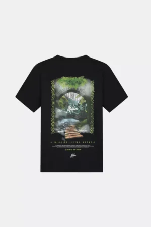 Malelions retreat t-shirt black
