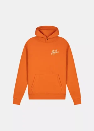 Malelions signature drip hoodie orange