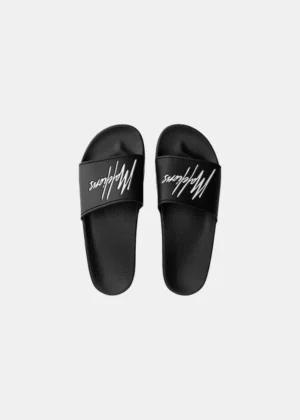 Malelions signature slides black/white