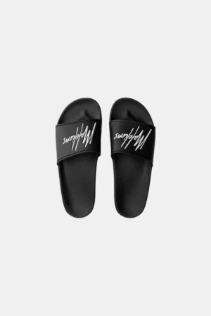 Malelions signature slides black/white