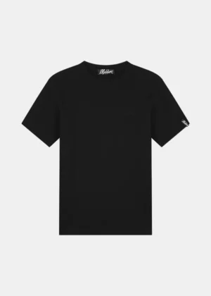 Malelions signature waffle t-shirt black