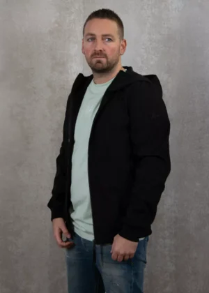 Malelions softshell jacket black