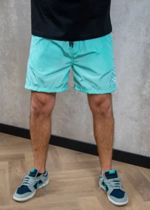 Malelions split swim shorts bright blue