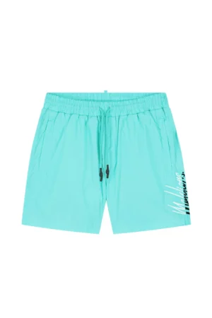 Malelions split swim shorts bright blue