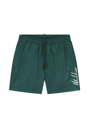 Malelions split swim shorts petrol green