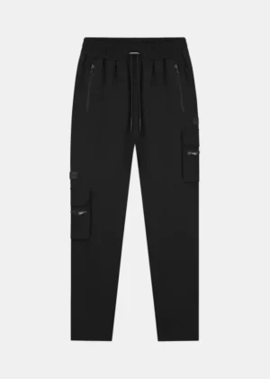Malelions technical cargo pants black