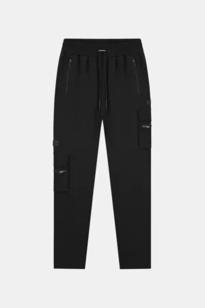 Malelions technical cargo pants black
