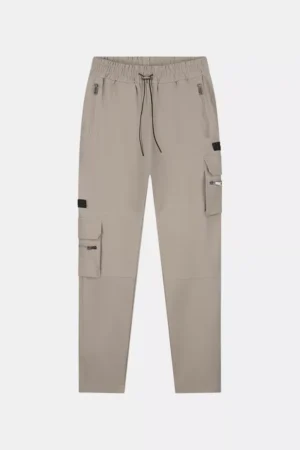 Malelions technical cargo pants taupe