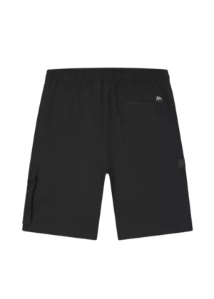 Malelions technical cargo shorts black