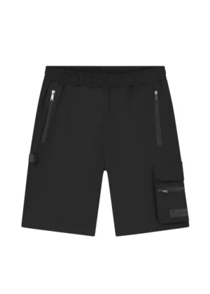 Malelions technical cargo shorts black