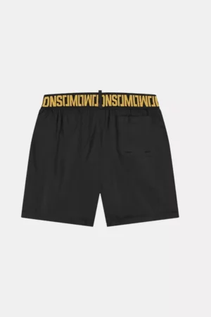 Malelions venetian swim shorts black