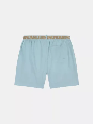 Malelions venetian swim shorts light blue