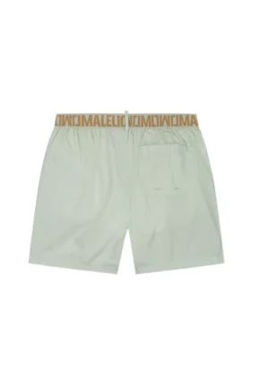 Malelions venetian swim shorts pale aqua